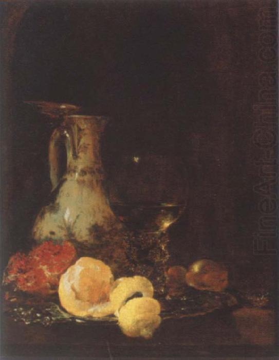 Willem Kalf Style life with Porzellankanme china oil painting image